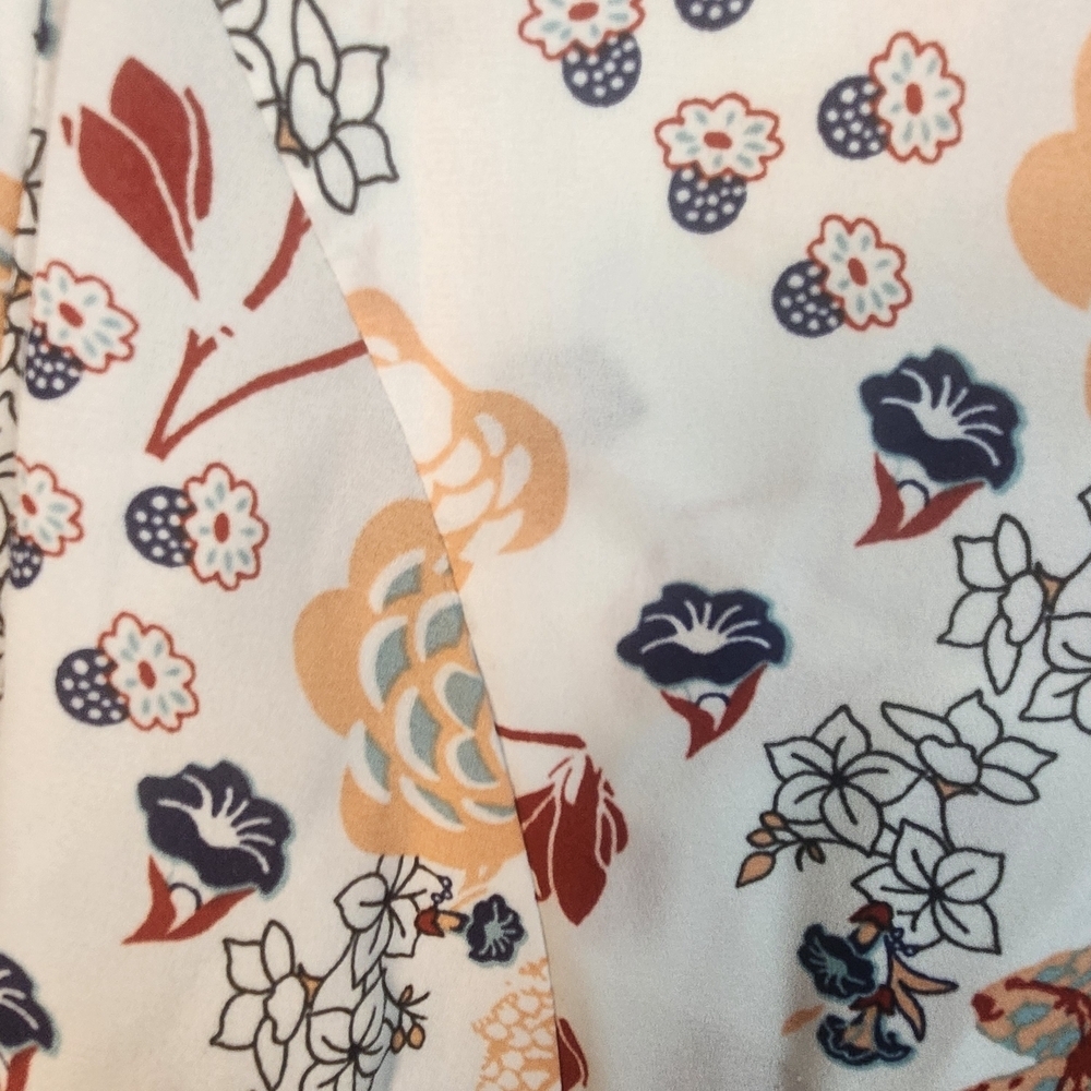 RACHEL Rachel Roy Floral Peasant Blouse XL (8128) - Picture 3 of 6